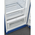 Smeg 270L 50's Retro Style Aesthetic Top Mount Fridge Royal Blue FAB28RBE3 image NaN