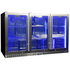 Schmick 399L Under Bench Stainless Steel Glass Door Bar Fridge SK386-SS image NaN