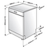 Beko DFN38450W Freestanding Dishwasher image NaN