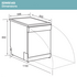 Euromaid EDWB14G Freestanding Dishwasher image NaN