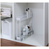 L.T. Williams 2-Tier Gliding Baskets 100/100 White 9713 image NaN