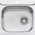 Oliveri DZ133 Diaz Single Bowl Double Drainer Topmount Sink image NaN