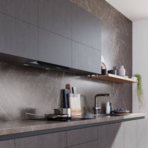 Siemens iQ700 60cm Integrated Design Undermount Rangehood Matte Black LJ69BET65 hero image