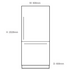 Fisher & Paykel Series 7 477L Integrated Bottom Mount Refrigerator Left Hinge RS9120WLJ1 image NaN