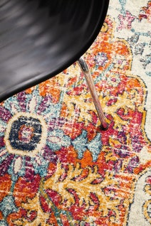 Rug Culture Evoke Small White Rug 150X150CM - EVO-254-WHI-150X150 hero image
