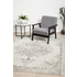 Rug Culture Chrome Medium Silver & Off White Rug 230X160CM - CRO-RIT-SIL-230X160 image NaN