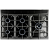 Falcon 90cm Classic Deluxe Black Dual Fuel Freestanding Oven CDL90DFBL-BR  image NaN