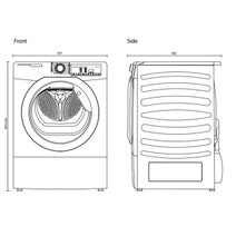 Artusi 8kg Front Load Washing Machine AWM1814W hero image