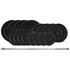 Cortex WSETSTD85KGCONC-25MM 85kg EnduraShell Weight Set with Barbell image NaN