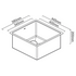 Abey CR340 Piazza Single Bowl Sink image NaN