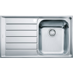 Franke Neptune Single Bowl Sink with Left Hand Drainer NEX611LHD hero image