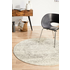 Rug Culture Evoke Large White Silver Rug 240X240CM - EVO-253-WSIL-240X240 image NaN