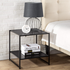 Zinus Wood Modern Studio Bedside Table Set of 2 Black AU-COMBOB-8B image NaN