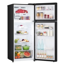 LG 395L Top Mount Refrigerator Matte Black GT-6MB hero image