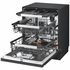 LG 60cm 15 Place QuadWash Built Under Dishwasher Matte Black with TrueSteam XD3A25UMB image NaN