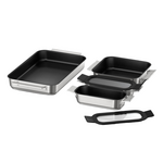 Siemens Pro 4 Piece Non Stick Induction Flex Pan Set HZ9FF040 hero image