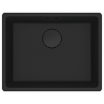 Franke Maris 520mm Single Bowl Topmount Sink Matte Black MRG610-52MBB hero image