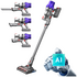 My Genie Sentinel Ai Pro Stick Vacuum with Mop Grey 10005839 image NaN