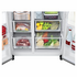 LG 635L Side by Side Frost Free Non Plumbed Fridge GS-N635PL image NaN