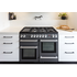 Falcon 110cm Nexus Freestanding Dual Fuel Oven/Stove Slate and Nickel NEX110DFSL-CH  image NaN