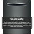 Bosch Serie 6 Built Under Dishwasher Black Inox SMP66MX05A image NaN