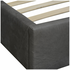 London Leather Richmond Queen Bed Base & Bedhead HCRCODBDQBGRA image NaN