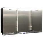 Schmick 399L Under Bench Solid Door Stainless Fridge SK386-SD hero image