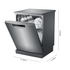Haier 60cm Freestanding Auto Wash Silver Dishwasher HDW13V1S1 image NaN