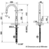 Gessi Just Sink Mixer Tap with Pull Out White 20577W image NaN