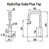 Zip HydroTap G5 Home Cube Plus Boiling & Ambient Filtered Tap Brushed Chrome H5C785Z01AU image NaN