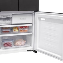 Panasonic 500L French Door Fridge Metallic Black NR-CW530HWKA hero image