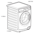 Electrolux 7.5kg/6.5kg Laundry Package EWF12753EDV6552 image NaN