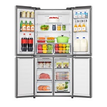 Hisense 483L French Door Fridge Stainless Steel HRCD483TS hero image