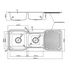 Arc IS11LS3 1 and 3/4 Bowl Right Hand Drainer Inset Sink image NaN