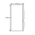 Westinghouse WBM5104SCR 510L Fridge image NaN