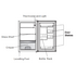 TCL 95L Bar Fridge F95SDW image NaN