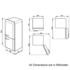 Smeg FAB32LPBNA1 326L Retro Style Bottom Mount Fridge image NaN