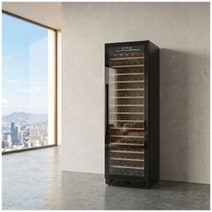 Cantina 171 Bottle Single Zone Wine Cabinet Black CCWIS171B hero image