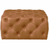 London Leather Victoria Medium Square Footstool HCFTUHSOFSSQMCAM image NaN