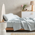Linen House Augusta 500TC Pale Blue Single Sheet Set 01706F733 image NaN