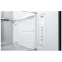 LG 635L Side by Side Fridge with Ice & Water Dispenser Stainless Steel GS-L600PL image NaN
