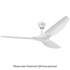 Big Ass Fans Haiku L 132cm Ceiling Fan 1595mm Downrod F127L-UW-05-00 image NaN