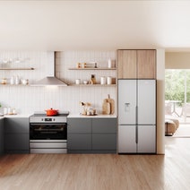 Westinghouse 90cm Electric Freestanding Cooker with AirFry Stainless Steel WFE9546SD hero image