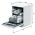 Euro Appliances ED6004X Freestanding Dishwasher image NaN