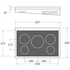 La Germania 90cm Freestanding Oven with Induction Cooktop TUS90IND60LAX image NaN