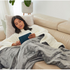 Homedics Heated Throw Blanket- Cream HTB-1000GY-AU image NaN