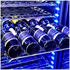 Schmick Upright Dual Zone Black Glass Door and Drawer Wine Refrigerator Black BD425D-X-B image NaN