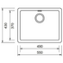 Abey N120P Schock Puro Soho Single Sink image NaN