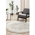 Rug Culture Chrome Small Silver & Off White Rug 150X150CM - CRO-RIT-SIL-150X150 image NaN