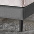 Zinus Liam Classic Home King Upholstered Fabric Bed Base Dark Grey AU-FPPPDG-12K image NaN